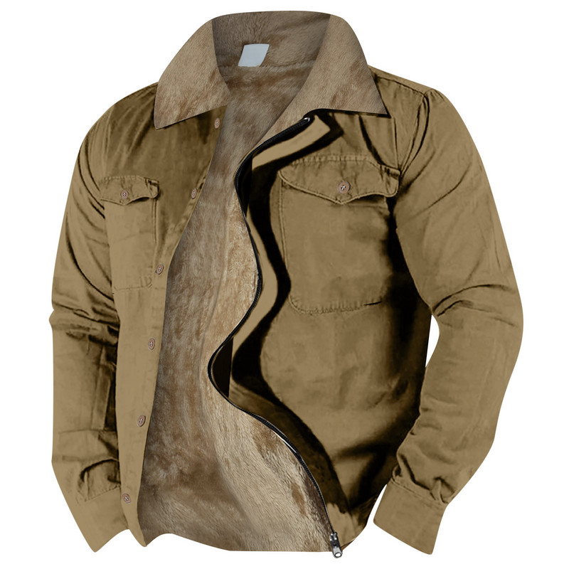 Talvejoped Meestele Talvemantlid Lihtsad Soliidsed Meeste Ametlik Värv Paks samet Sügis Mehed Talvemantel jakk jakk Keskmine