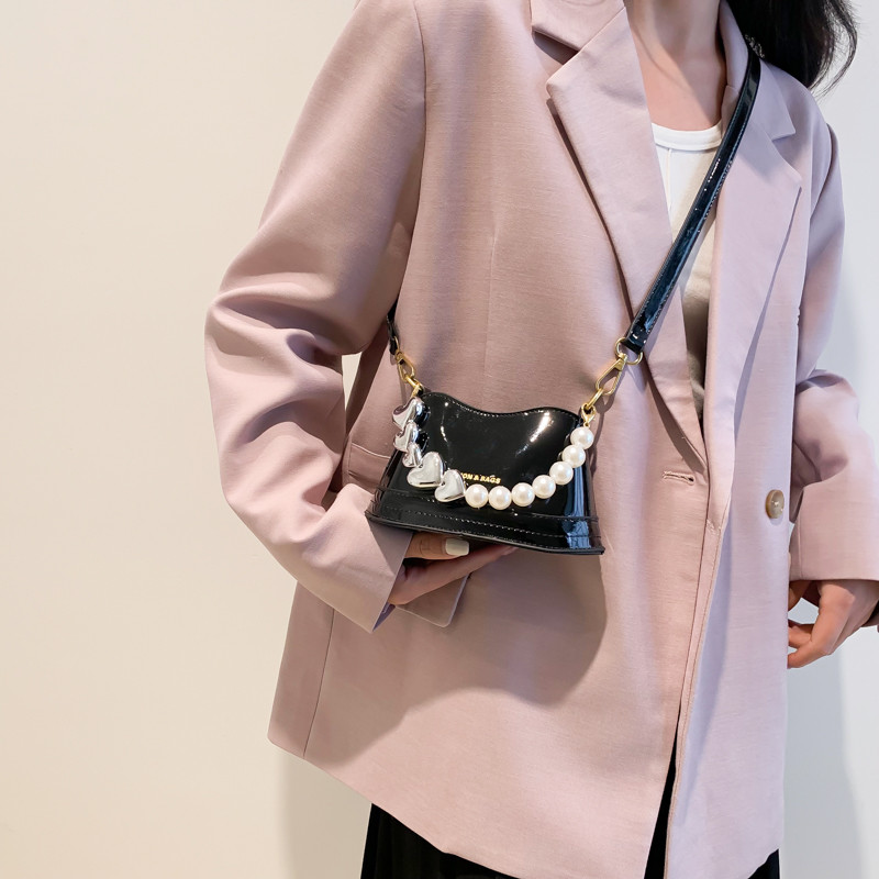 Γυναικείες τσάντες ντιζάιν πολυτελείας Χρώματα καραμέλα Γυναικείες τσάντες μόδας Y2K Mini Pearl Τσάντα χιαστί Bolsas Messenger Τσάντα Bucket