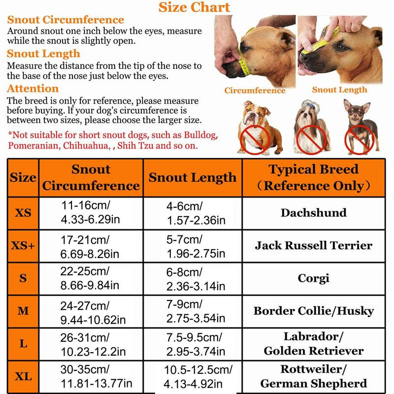 Bot pentru câini Apărător de gură acoperit cu plasă moale pentru câini Boturi pentru gură de câine reglabil anti-mușcătură pentru câini mici, mijlocii mari