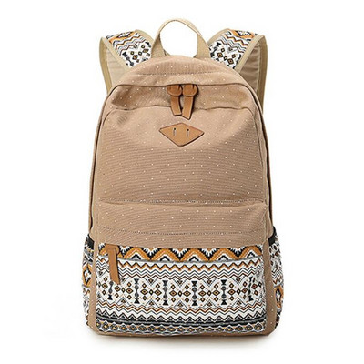 Naiste lõuend seljakotid Naiste seljakott Moe täpiline naiste koolikotid teismelistele tüdrukutele suur reisiseljakott Mochila