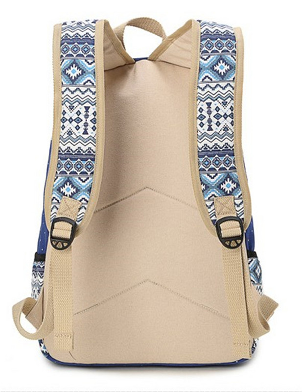 Naiste lõuend seljakotid Naiste seljakott Moe täpiline naiste koolikotid teismelistele tüdrukutele suur reisiseljakott Mochila