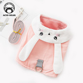 2022 Χαριτωμένο λουρί για σκύλους κατοικίδιων ζώων, μαλακό αναπνεύσιμο, χαριτωμένο λουρί κουνελιού για Chihuahua Teddy Yorkshire Dogs Λουρί γάτας με κολάρο γάτας