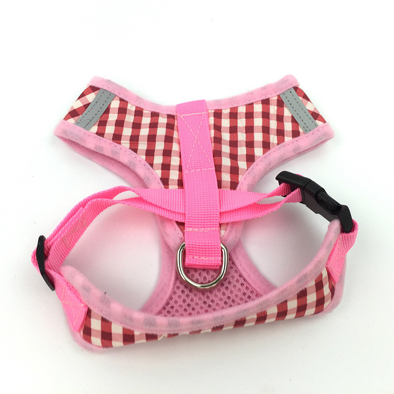 XPangle lemmikloomade koerarakmete jalutusrihma komplekt koera kassi rakmed, vest helkurvõrest kutsikakoerte rinnarihm väikesele chihuahua buldogile