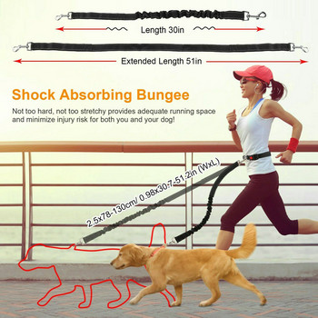 Λουριά μεσαίου μεγέθους σκυλιά μεγάλης μέσης ράτσας για τρέξιμο Walking Cinturon De Para