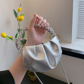 Fashion Pearl Handle Γυναικείες βραδινές τσάντες με πορτοφόλι με συμπλέκτη Πολυτελές σχέδιο Γυναικείες τσάντες ώμου Hobo Γυναικεία τσάντα αγγελιαφόρου