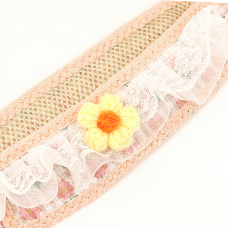 1/ Σετ λουριών λουριών χαριτωμένου σκύλου με νάιλον λουρί για κουτάβι για σκύλο, ρυθμιζόμενο λουρί στήθους για μικρούς μεσαίους σκύλους