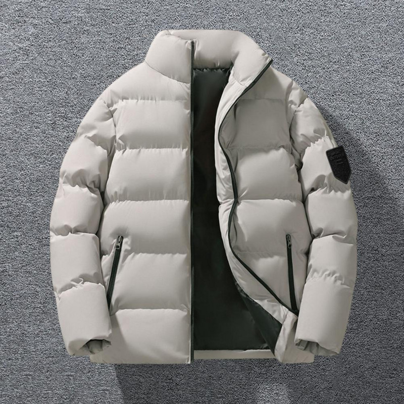 2023 Νέα άφιξη Χειμερινά πουπουλένια μπουφάν Ανδρικά παλτό Μόδα Παχύ ζεστά παλτό για άντρες με κουκούλα μαύρο πάρκο