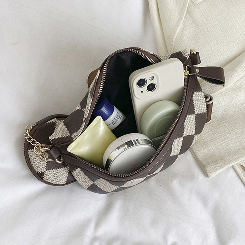 Γυναικεία χιαστί τσάντα στήθους Διαμαντένια δικτυωτή τσάντα στήθος για ζώνη στήθους Τσάντα χιαστί Μικρή τσάντα χιαστί για διακοπές το Σαββατοκύριακο