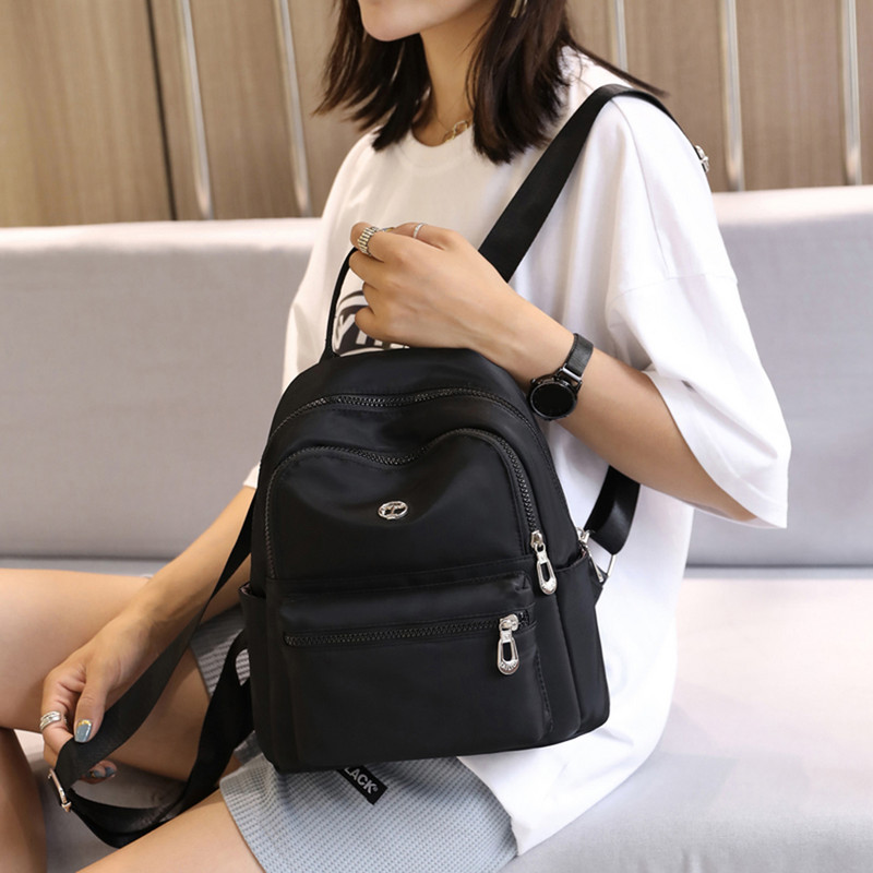 Veekindlad nailonist õlast koolikotid Naistele Tüdrukutele Vabaaja seljakott Reisikott Tüdrukutele Lapitöö Seljakott Naiste Seljakott