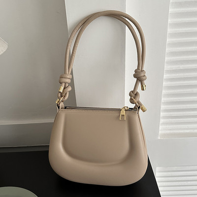 Modne ručne torbice Jednobojna mala velika torba PU kožna ženska torba s gornjom ručkom Ljeto Jednostavna ležerna slatka Y2K Cool torba Ručne torbe