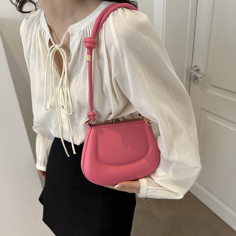 Τσάντες μόδας Μονόχρωμες Μικρές τσάντες PU Δερμάτινες γυναικείες τσάντες με κορυφαία λαβή Καλοκαιρινές απλές γλυκές τσάντες Y2k Cool τσάντες
