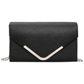 Naiste ümbrissidur ketirihmaga PU nahast ristkorpuse kott Elegantne šikk stiilne pidulik riietatud rahakott