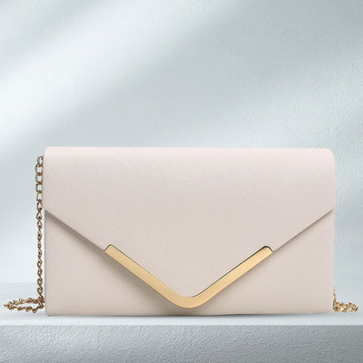 Naiste ümbrissidur ketirihmaga PU nahast ristkorpuse kott Elegantne šikk stiilne pidulik riietatud rahakott