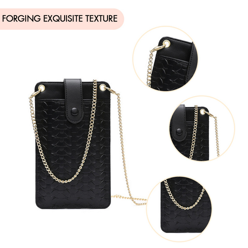 Γυναικεία τσάντα ώμου Τσάντα PU μεγάλης χωρητικότητας Fashionalbe Τσάντα συμπλέκτη Κάθετη τσάντα κάρτας Απλή γυναικεία τσάντα χειραποσκευής τσάντα αγορών