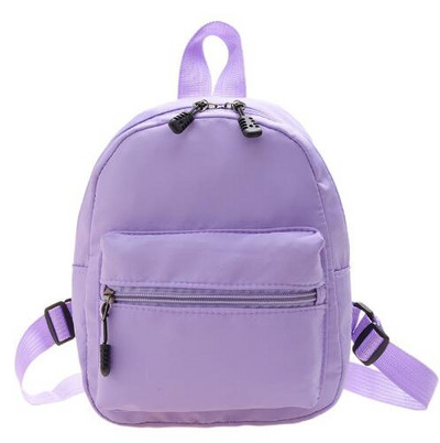 Μίνι γυναικεία σακίδια πλάτης 2023 Trend Nylon γυναικεία τσάντα Μικρές σχολικές τσάντες Λευκό σακίδιο πλάτης για έφηβα κορίτσια Μόδα Casual σακίδιο