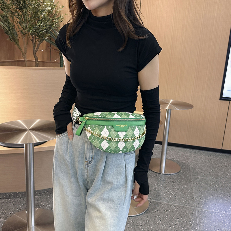 Commuter Fanny Pack Leisure Δερμάτινες τσάντες μέσης για γυναικείες φοιτητικές τσάντες στήθους χιαστί ώμου Τσάντες πουγκί για γυναίκες