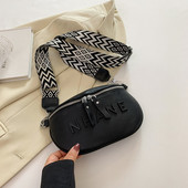 Γυναικεία τσάντα μέσης με φερμουάρ PU Δερμάτινη τσάντα ζώνης ρετρό ρυθμιζόμενο φαρδύ λουράκι μαύρη για ταξίδια πεζοπορίας υπαίθρια τσάντα κινητού τηλεφώνου