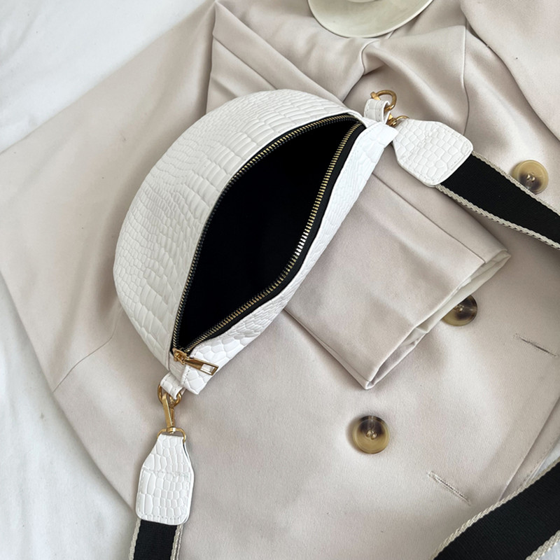 Poșetă pentru monede pentru femei, vintage cu imprimeu de crocodil, geantă de umăr solidă din piele PU Geantă hobo elegantă cu geantă rotundă mică pentru cumpărături de călătorie