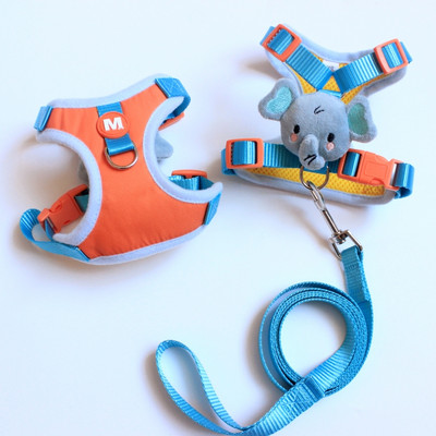 Γιλέκο λουριού σκύλου Εξωτερικά προϊόντα για κατοικίδια Κοστούμια με λουρί σκύλου Μολύβδινο κουτάβι Κοστούμι Yorkie Pomeranian Maltese Bichon Poodle Schnauzer