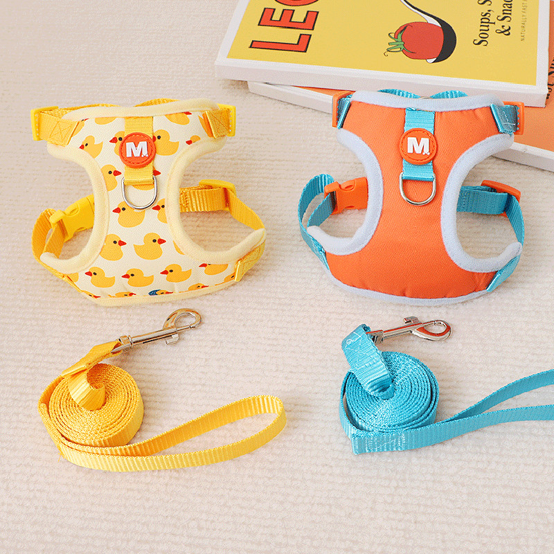 Γιλέκο λουριού σκύλου Εξωτερικά προϊόντα για κατοικίδια Κοστούμια με λουρί σκύλου Μολύβδινο κουτάβι Κοστούμι Yorkie Pomeranian Maltese Bichon Poodle Schnauzer