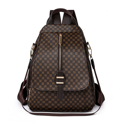 Kvaliteetsed pritsmevastased PVC-seljakotid 2023 moeka trükiga naiste disainiga seljakott, tüdrukute reisikoolikott