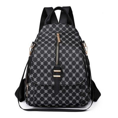 Kvaliteetsed pritsmevastased PVC-seljakotid 2023 moeka trükiga naiste disainiga seljakott, tüdrukute reisikoolikott