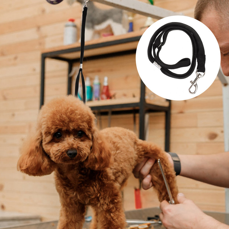6 ks Grooming Loo pre stôl na strihanie domácich zvierat, popruh na strihanie psov, vodítko, malá zásoba, kúpacie doplnky, pomocná šnúra na sprchovanie