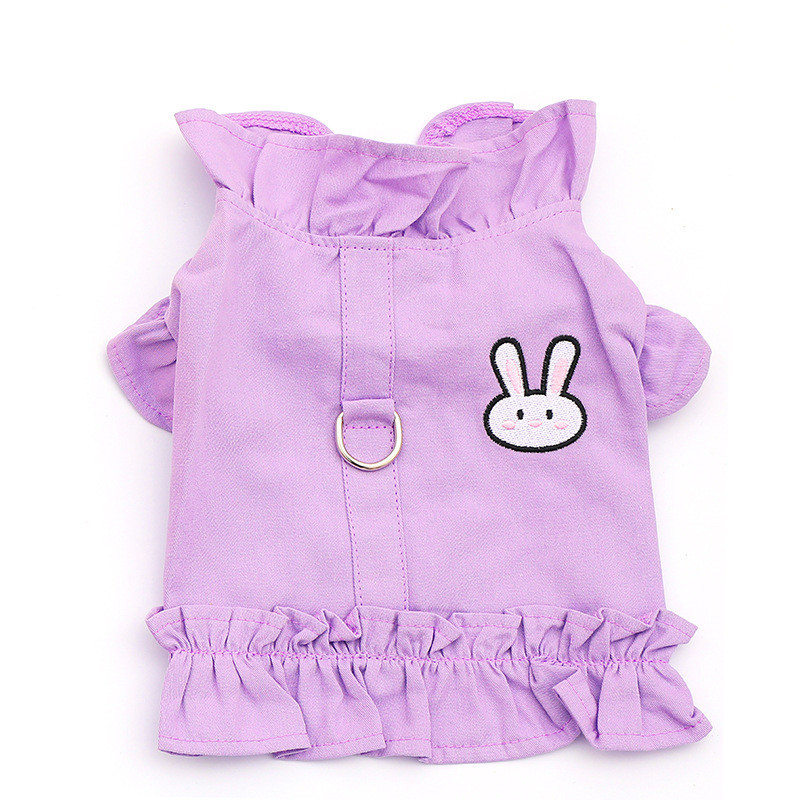 Ρούχα για σκύλους Ρούχα για κατοικίδια Γιλέκο τζιν λουρί χωρίς λουρί Μαλακά καλοκαιρινά ρούχα για κουτάβια για μικρά σκυλιά Γάτες Yorkies