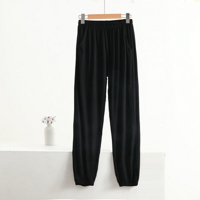 Suure suurusega magamisriided Naiste puuvillased pidžaamapüksid naistele Modal õhukesed lahtised kodukandmispüksid Kevadsuvised pidžaamapüksid