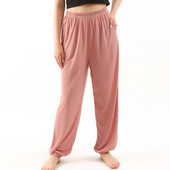 Pantaloni de pijama noi de primăvară, vară, pentru femei, pantaloni de dormit, din bumbac largi, îmbrăcăminte moale pentru salon, haine de dormit pentru acasă, 3XL-7XL, mărime mare