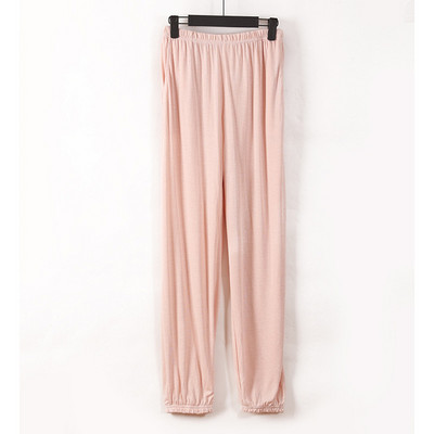 Pantaloni de pijama noi de primăvară, vară, pentru femei, pantaloni de dormit, din bumbac largi, îmbrăcăminte moale pentru salon, haine de dormit pentru acasă, 3XL-7XL, mărime mare