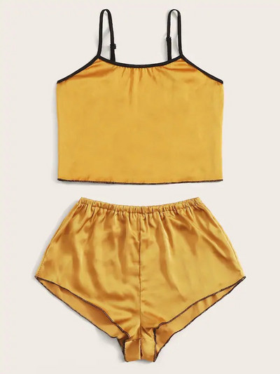 Γυναικείες σατέν μπλούζες Παντελόνια Πυτζάμες Σέξι νυχτικά Πυτζάμες Γυναικεία Πυτζάμες Δαντέλα Αμάνικα Στράπλες Πιτζάμες Εσώρουχα Χωρίς μαξιλαράκι στο στήθος