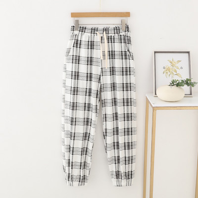 2023, primăvară, vară, imprimate noi, pantaloni de dormit largi, din bumbac modal, pantaloni lungi de pijama, pantaloni de acasă pentru femei