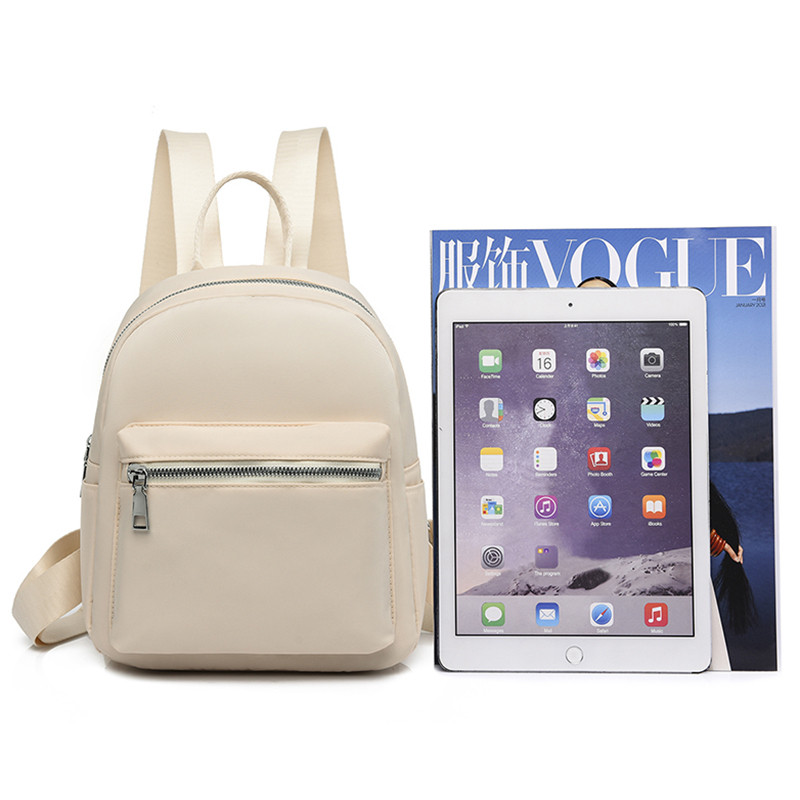 SEETIC Vodootporni Oxford ruksak za žene Kvalitetne školske torbe Ženska jednobojna putna mala torba Ženska višenamjenska torba