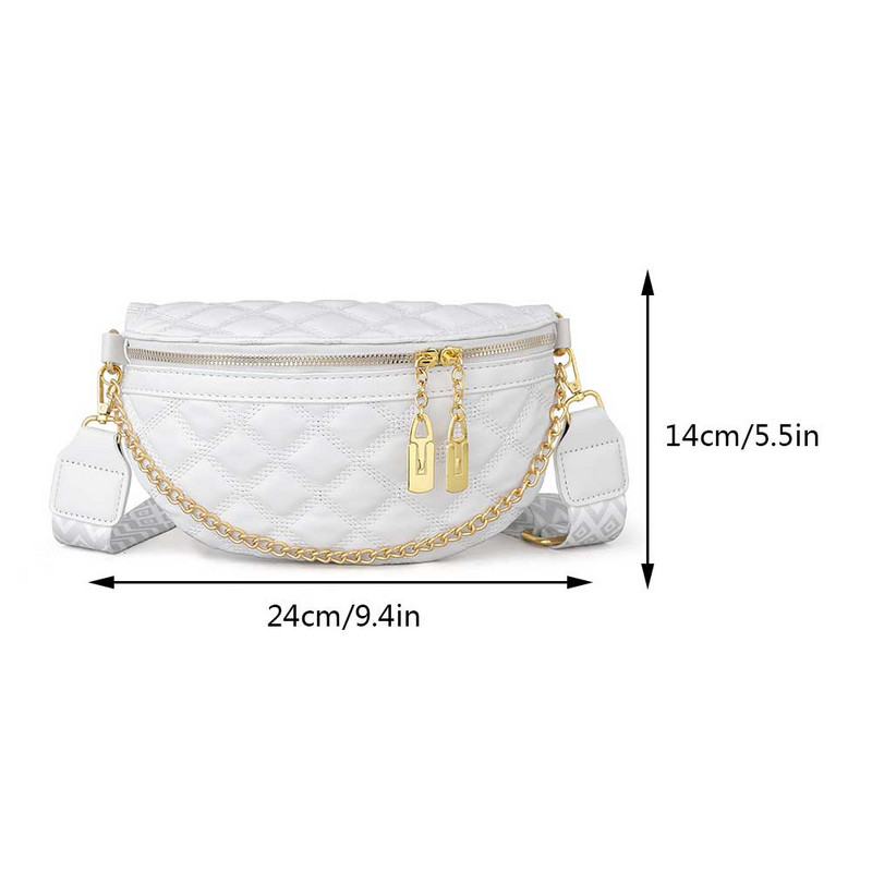 Geantă crossbody pentru femei, geantă de umăr din PU, de mare capacitate