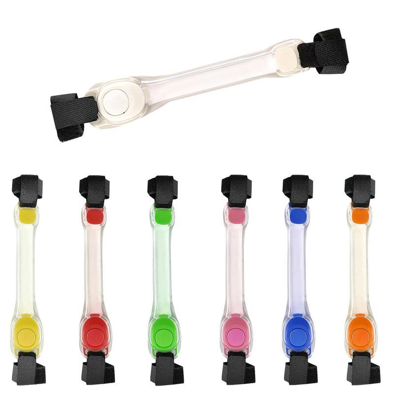 Nové LED svietiace náramky, LED náramky na facky, blikajúce svetelné náramky, svietiace v tme, reflexné náramky na prechádzku so psom.