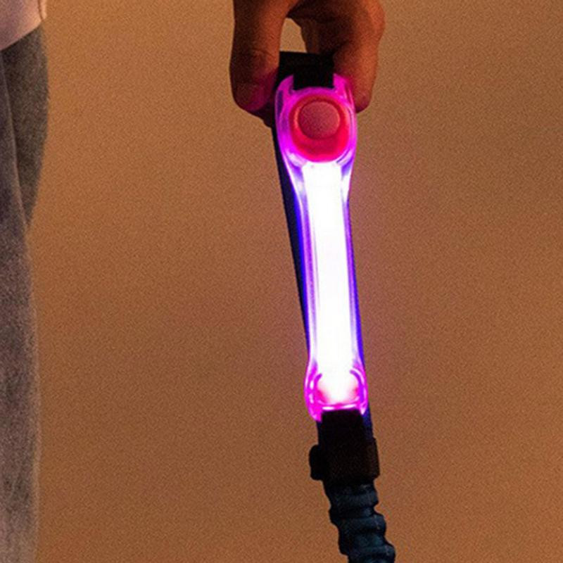 Nové LED svietiace náramky, LED náramky na facky, blikajúce svetelné náramky, svietiace v tme, reflexné náramky na prechádzku so psom.