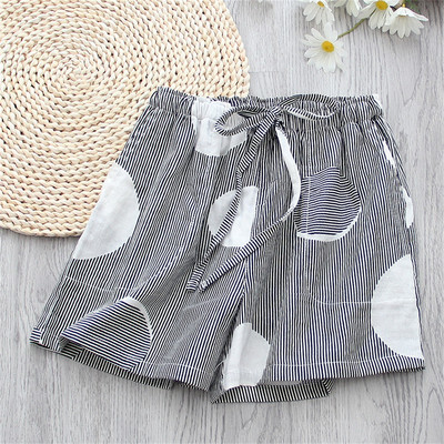 Γυναικεία καλοκαιρινά κινούμενα σχέδια με στάμπα για το σπίτι Σορτς Βαμβακερή γάζα με λεπτή ανάσα Πυτζάμα σορτς Χαλαρά σε συν μέγεθος Κοντό παντελόνι Beach Sleep Bottoms