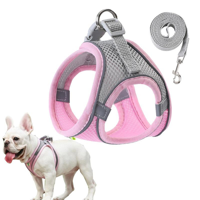 Vesti rakmed väikestele koertele Peegeldavad hingavad reguleeritavad koerarakmed Vesti rinnaköie komplekt Lemmikloomatarvikute tarvikud