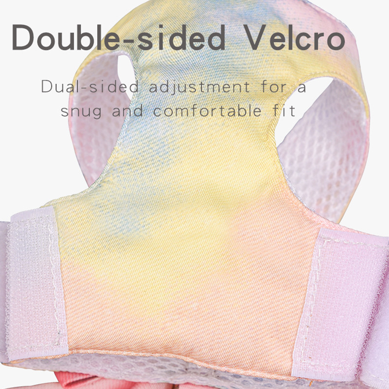 Vesti stiilis suur kikilips, kaunistus organza printsesskleit Grendiant värvi tüdruk lemmiklooma koera kutsika rakmed jalutusrihma jalutusrihma komplekt