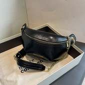 Naiste Crossbody kotid Rannareisi rinnakott kett õlakott Half Moon Daily Street Naiste siduri banaanikott