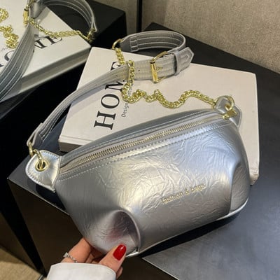 Naiste Crossbody kotid Rannareisi rinnakott kett õlakott Half Moon Daily Street Naiste siduri banaanikott