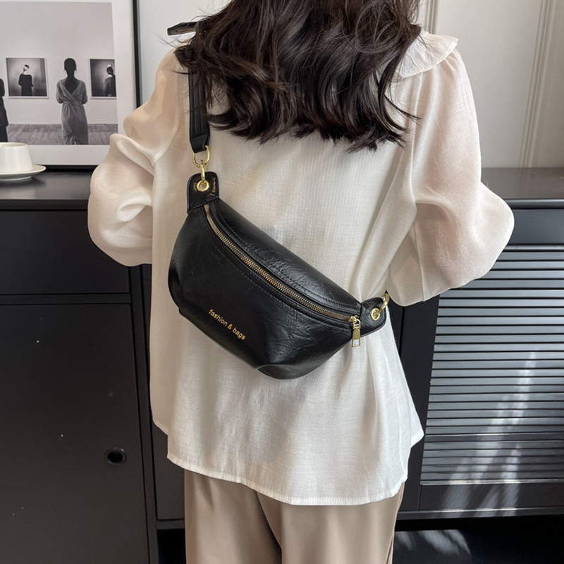 Naiste Crossbody kotid Rannareisi rinnakott kett õlakott Half Moon Daily Street Naiste siduri banaanikott