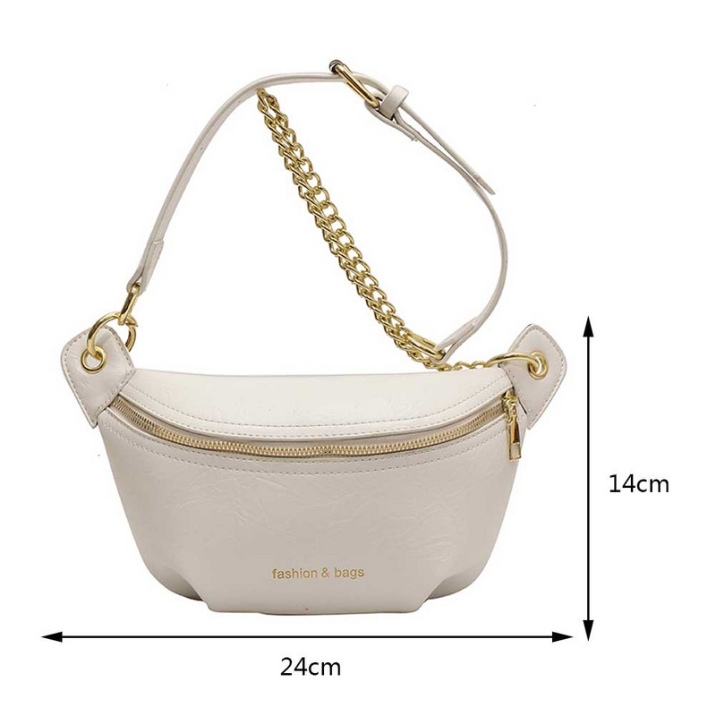 Naiste Crossbody kotid Rannareisi rinnakott kett õlakott Half Moon Daily Street Naiste siduri banaanikott