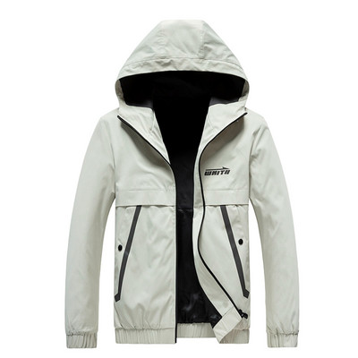 Ανδρικά ρούχα Ανδρικά Ανδρικά μασίφ ελαφρύ φλις Δημοφιλές κορυφαίο 3xl Μαλακό αθλητικό μοντέρνο πουλόβερ καθημερινό μπουφάν για άντρες με κουκούλα