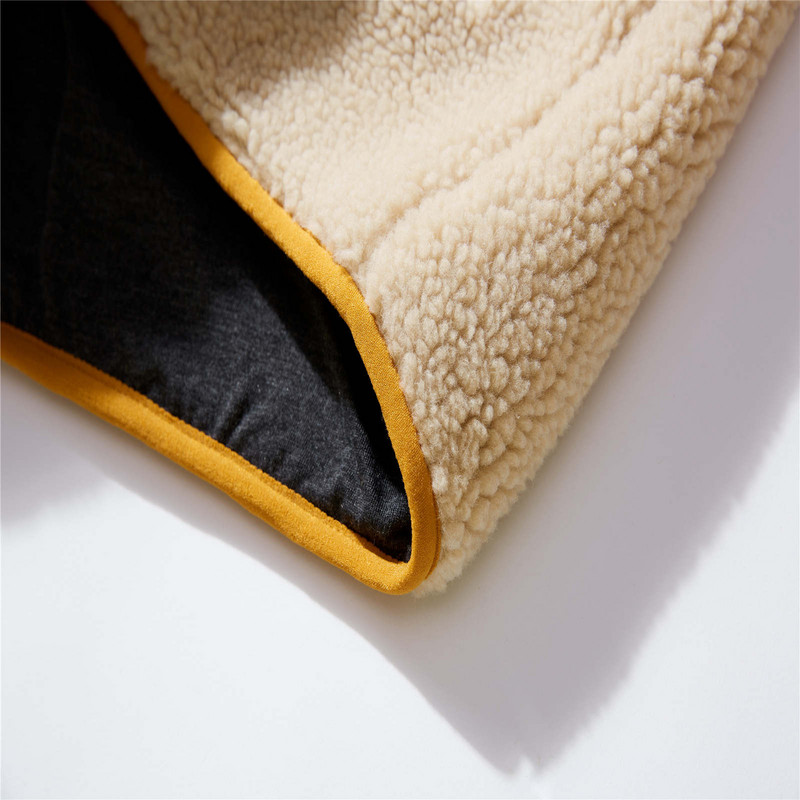 Talvejoped Meestele Jakk Meeste Kapuutsiga mantlisärk Meeste H Naiste Meeste Trendikas Välisrõivad Talvefliisist Stcollar Snap Pullover