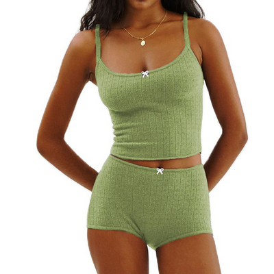 Maemukilabe Fairy Y2K 00s Vintage 2-osaline Kawaii Skull Print pidžaamakomplekt Armas valge Cami + minipüksid Grunge Coquette Lounge