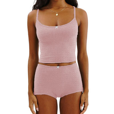 Maemukilabe Fairy Y2K 00s Vintage 2-osaline Kawaii Skull Print pidžaamakomplekt Armas valge Cami + minipüksid Grunge Coquette Lounge