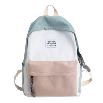 JULYCCINO Naiste lõuendist seljakott, mood naiste õlakott, värviline koolikott teismelistele tüdrukutele, lastele Mochila seljakott