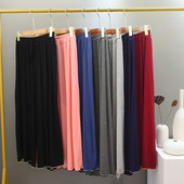 Fdfklak Mugavad Solid Modal Kärbitud Püksid Kevad Suvi Uus Avatud Kodu Magamispüksid Naiste salongiriietus vabaaja öine